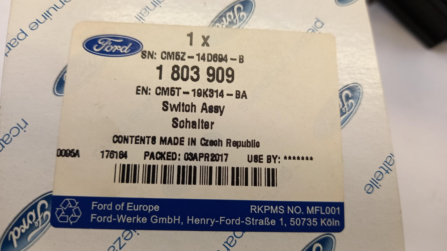Original FORD Focus MK3 2011-2018 Sitzheizung Schalter Mittelkonsole 1803909
