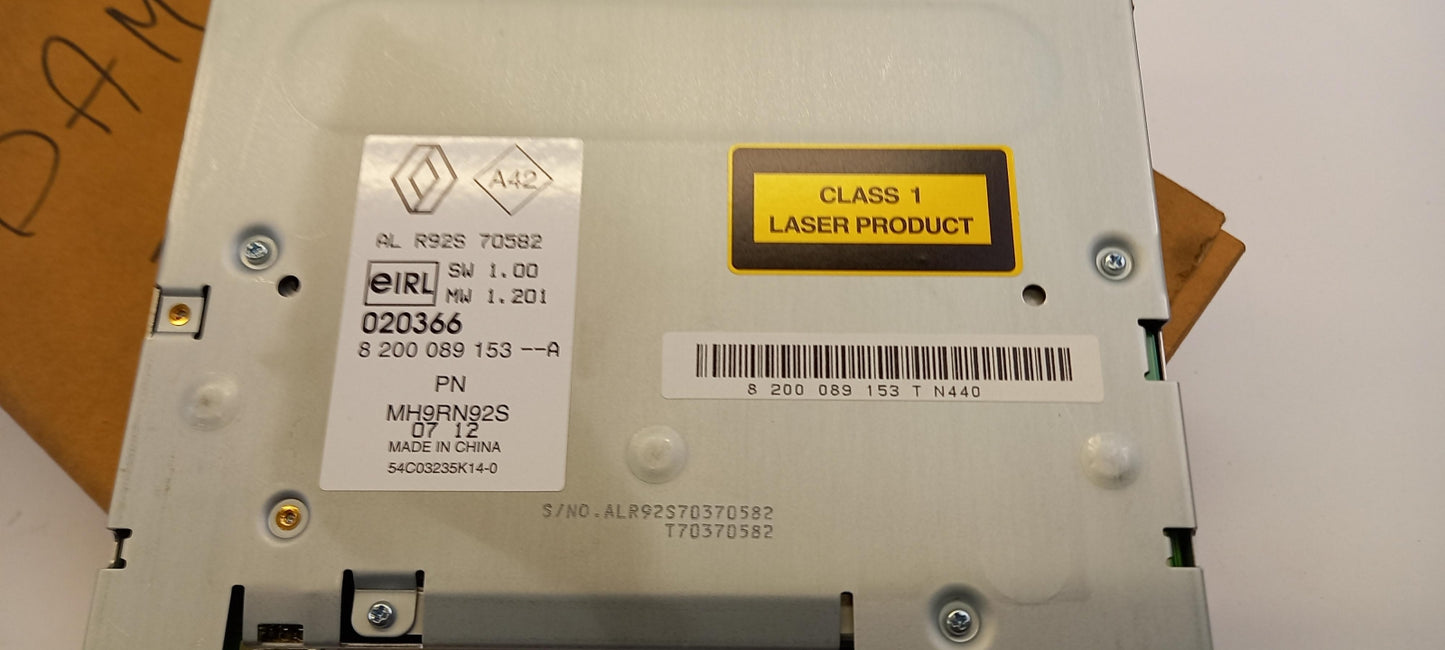 Original RENAULT Espace 4 Laguna 2 Scenic 2 Multimedia Haupteinheit 8200089153