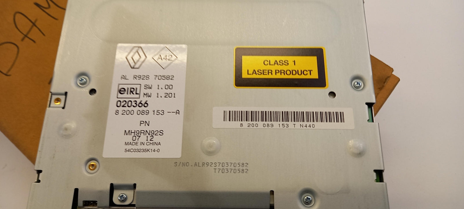 Original RENAULT Espace 4 Laguna 2 Scenic 2 Multimedia Haupteinheit 8200089153