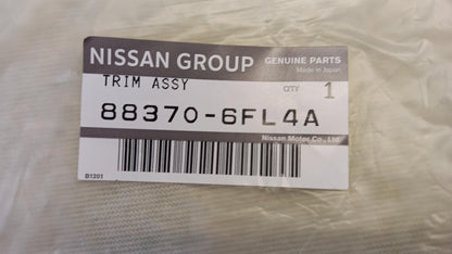 Original NISSAN X-Trail 2014-2018 Sitzbezug Hinten Links 883706FL4A