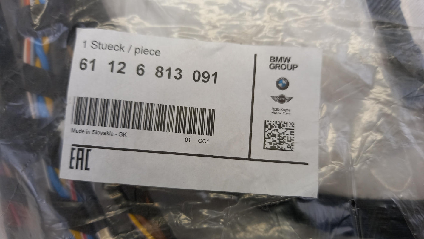 Original BMW 3er F34 LCI Heckklappe Kabelbaum 61126813091