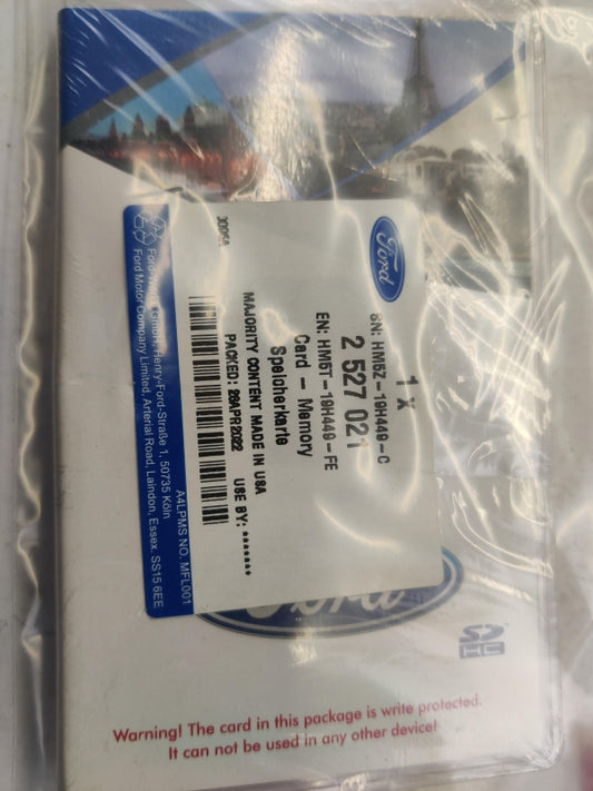 Original FORD Sync2 F10 Navigations SD-Karte Speicherkarte Europa 2527021