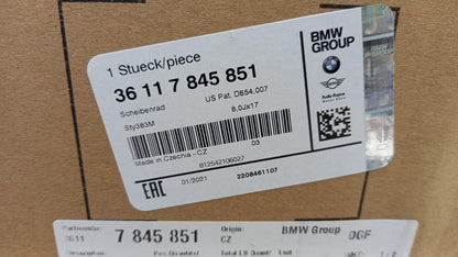 Original BMW 1er F20 F21 2er F22 F23 Alufelge 8Jx17 ET53 36117845851