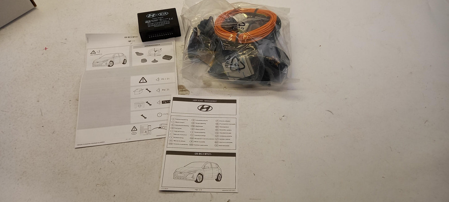 Original HYUNDAI i20 BC3 2021- Anhängerkupplung Elektrosatz 7-pol Q0620ADE00CP