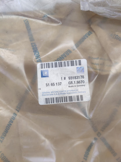 Original OPEL Astra-G Astra-H Sitzrahmen vorne links 93183178
