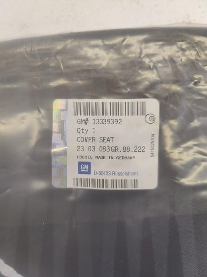 Original OPEL Zafira-C Sitzbezug schwarz hinten mitten 13339392