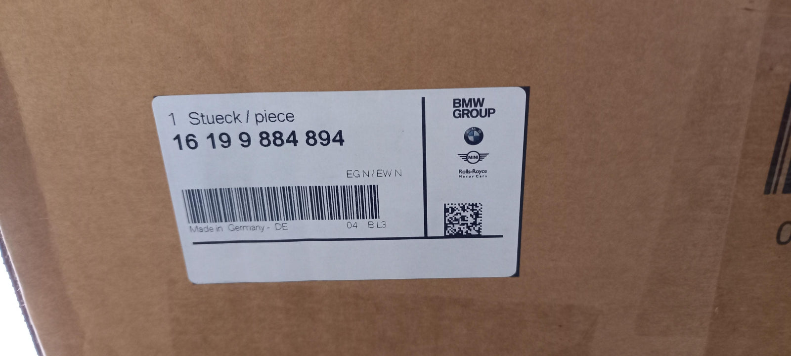 Original BMW X3 G01 X4 G02 SCR-Behälter aktiv 16199884894