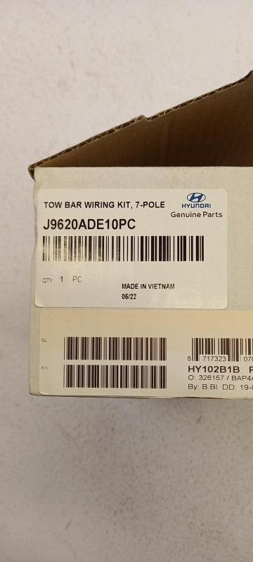 Original HYUNDAI Kona (OS) 20- Anhängerkupplung Elektrosatz 7-pol J9620ADE10PC