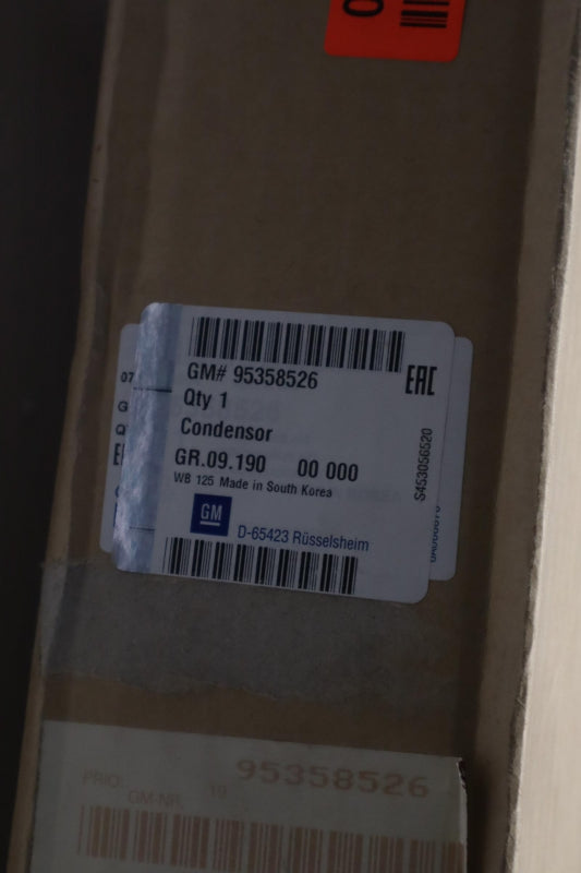 Original OPEL Mokka-A CHEVROLET Aveo Klimakondensator 95358526