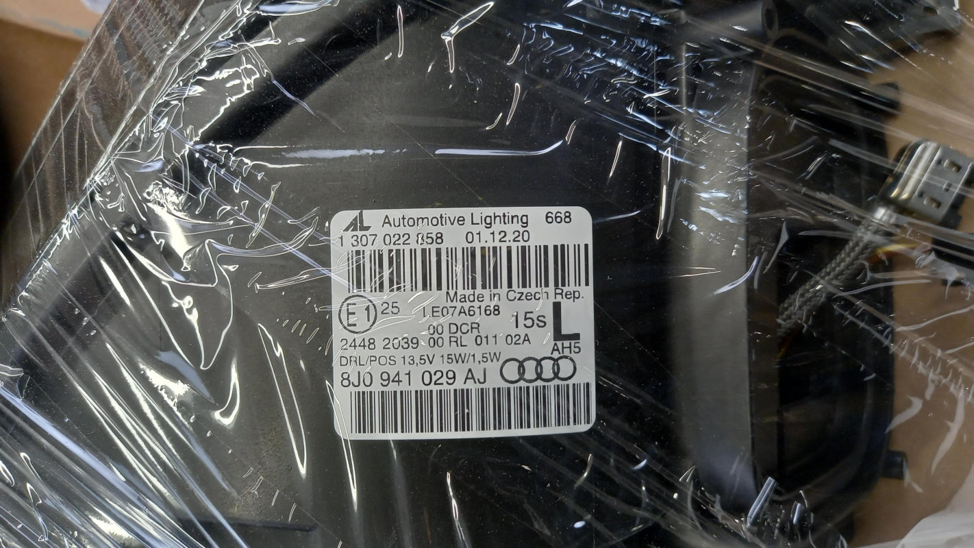 Original AUDI TT TTRS 8J Hauptscheinwerfer Frontlicht links 8J0941029AJ