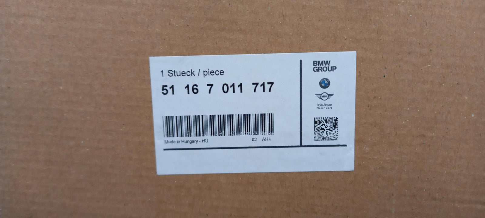 Original BMW 3er G20 G21 Außenspiegelglas beheizt Weitwinkel links 51167011717