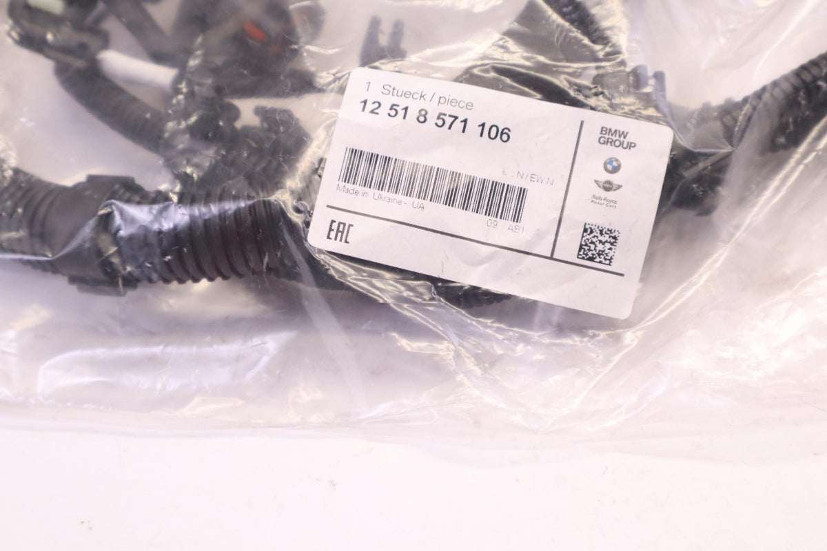 Original BMW G30 G31 G32 G11 G12 Motor Kabelbaum Sensorik Modul 2 12518571106