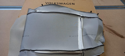 Original VW Caddy 11-20 Sitzbezug titanschwarz vorne links 2K5881805LGHRA