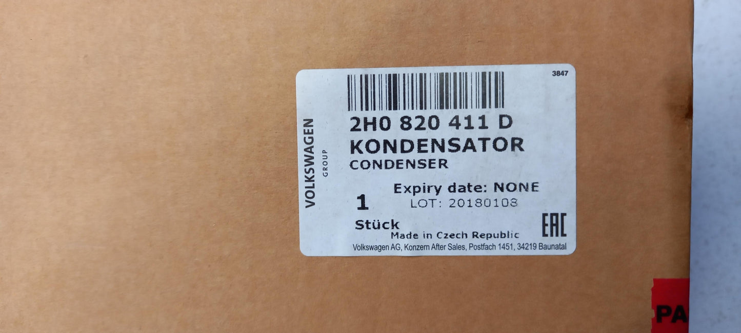 Original VW Amarok 2H 13-22 Klimakondensator 2H0820411D