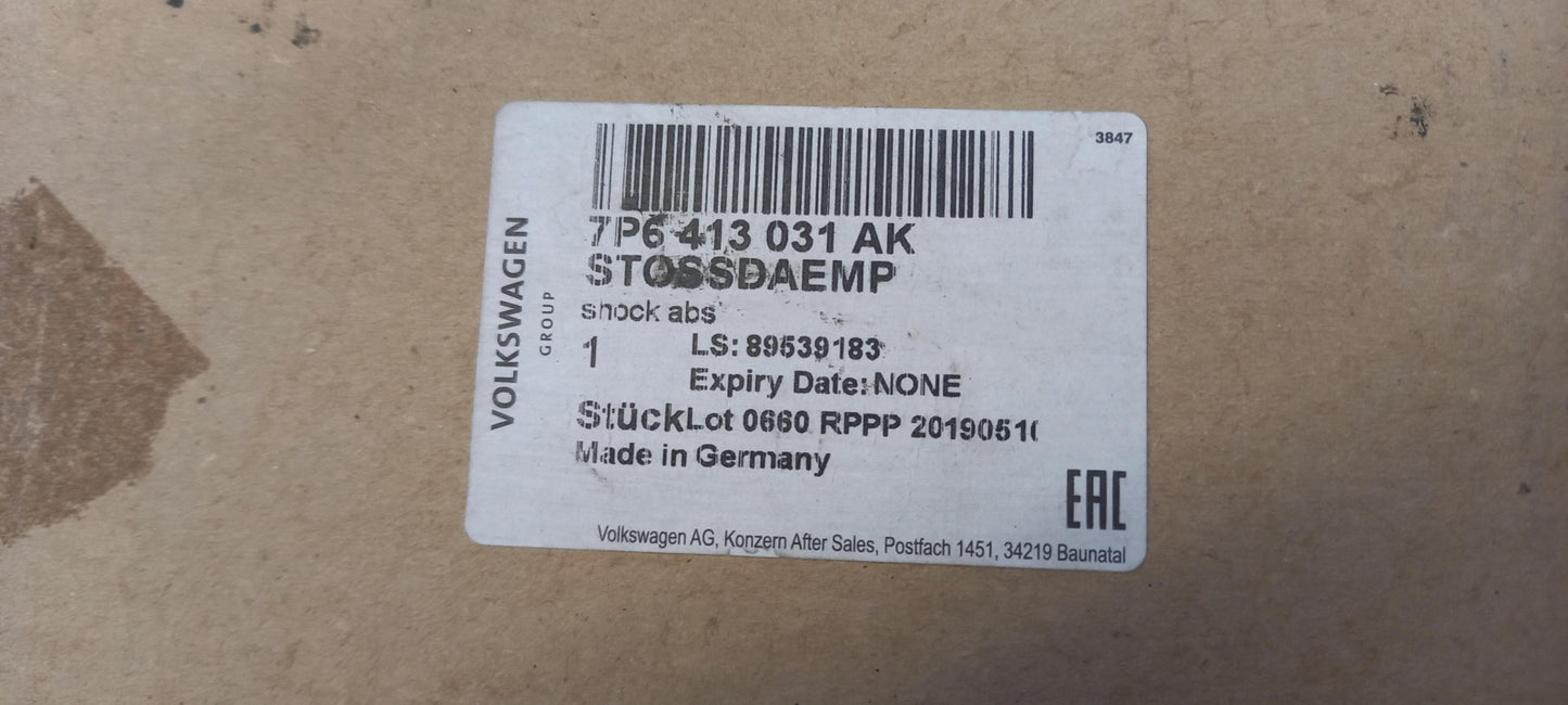 Original VW Touareg 7P Stoßdämpfer vorne links 7P6413031AK