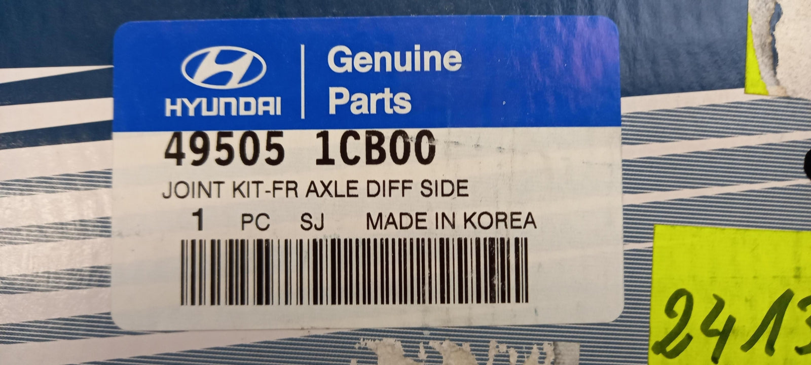 Original HYUNDAI Getz 02-11 Antriebswelle Gelenksatz innen 495051CB00