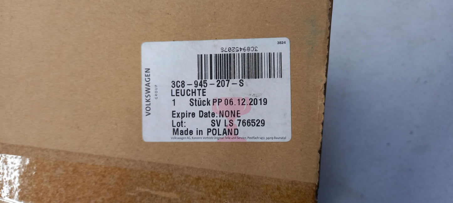 Original VOLKSWAGEN Passat CC 2008 - 2012 Heckleuchte Links 3C8945207S