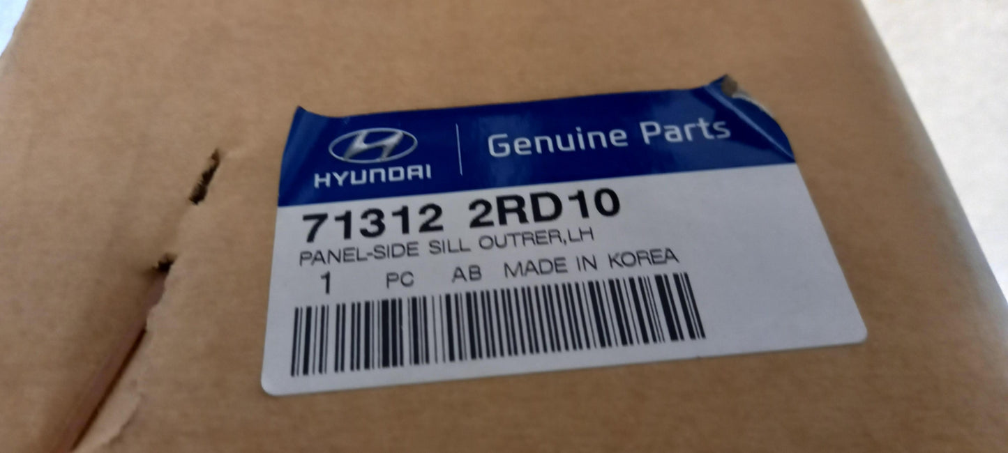Original HYUNDAI i30 08-12 Seitenschweller links 713122RD10