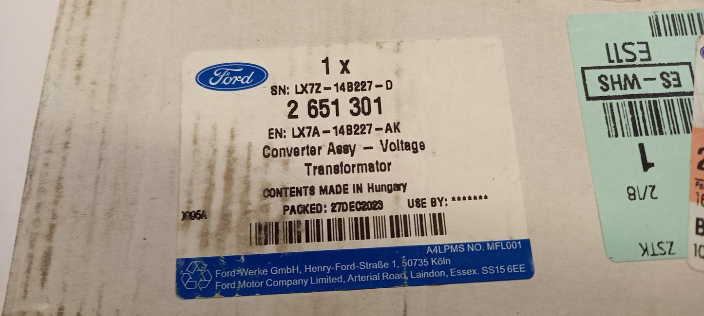 Original FORD Focus IV Puma Spannungswandler 2651301