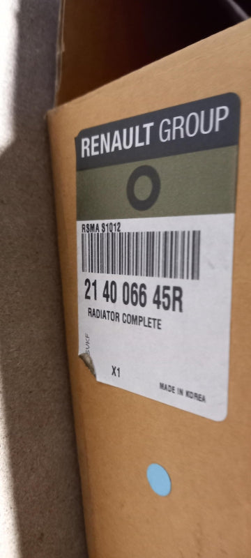 Original OE RENAULT Wasserkühler 214006645R