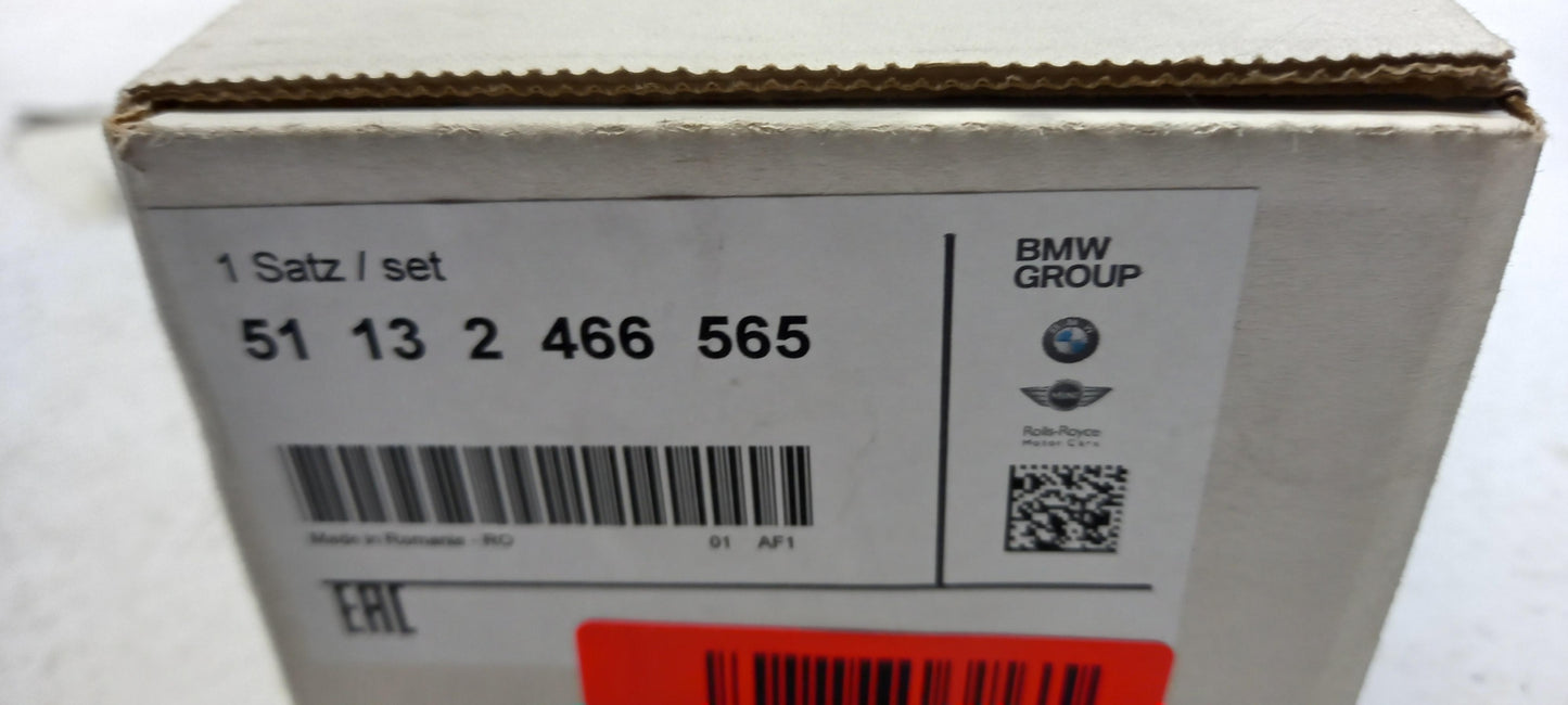 Original MINI F54 JCW Seiten Zierblendenset mit Pad Carbon 51132466565