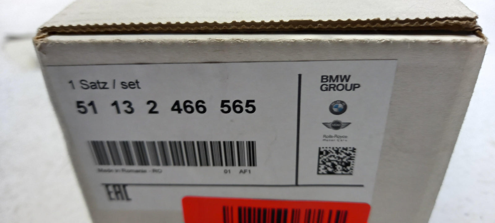 Original MINI F54 JCW Seiten Zierblendenset mit Pad Carbon 51132466565