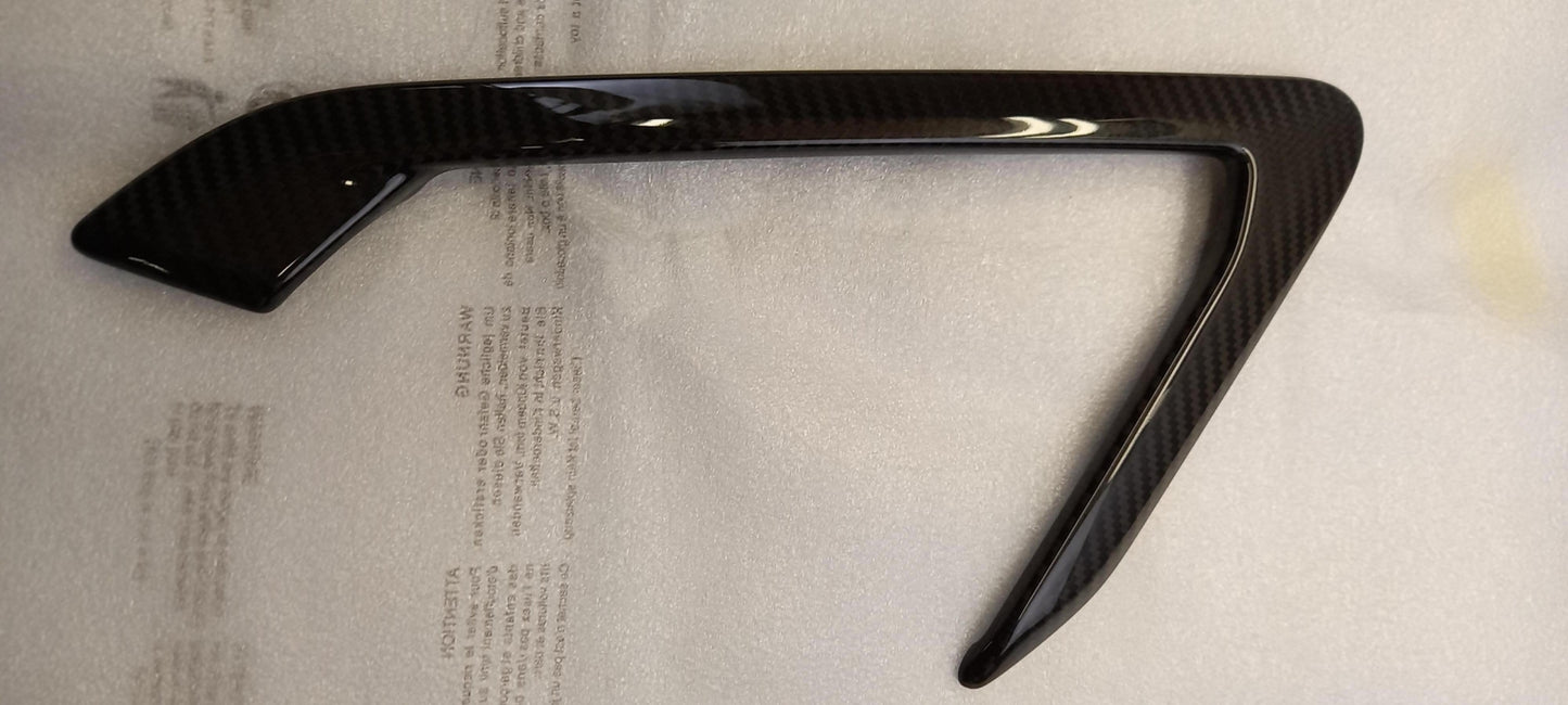 Original BMW X3 F97 X4 F98 M Kotflügel Zierleiste Carbon vorne links 51712466811