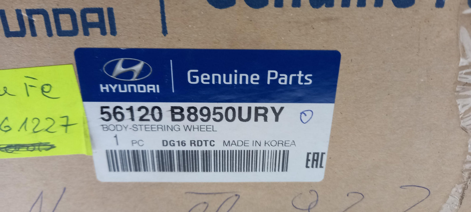 Original HYUNDAI Santa Fe 15-18 Lenkrad 56120B8950URY