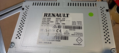 Original RENAULT Captur (J87) DACIA Duster Multimedia Haupteinheit 281153626R