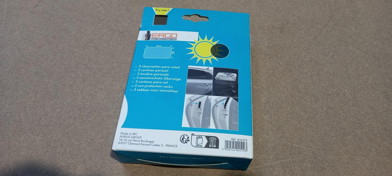 ERGOSEAT Sonnenschutz 404512