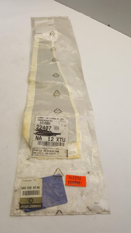 Original RENAULT Twingo III Tür Zierstreifen hinten rechts 990463229R