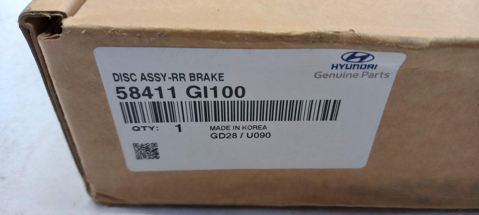 Original HYUNDAI Ioniq KIA EV6 EV9 Bremsscheibe (1 Stück) hinten 58411GI100