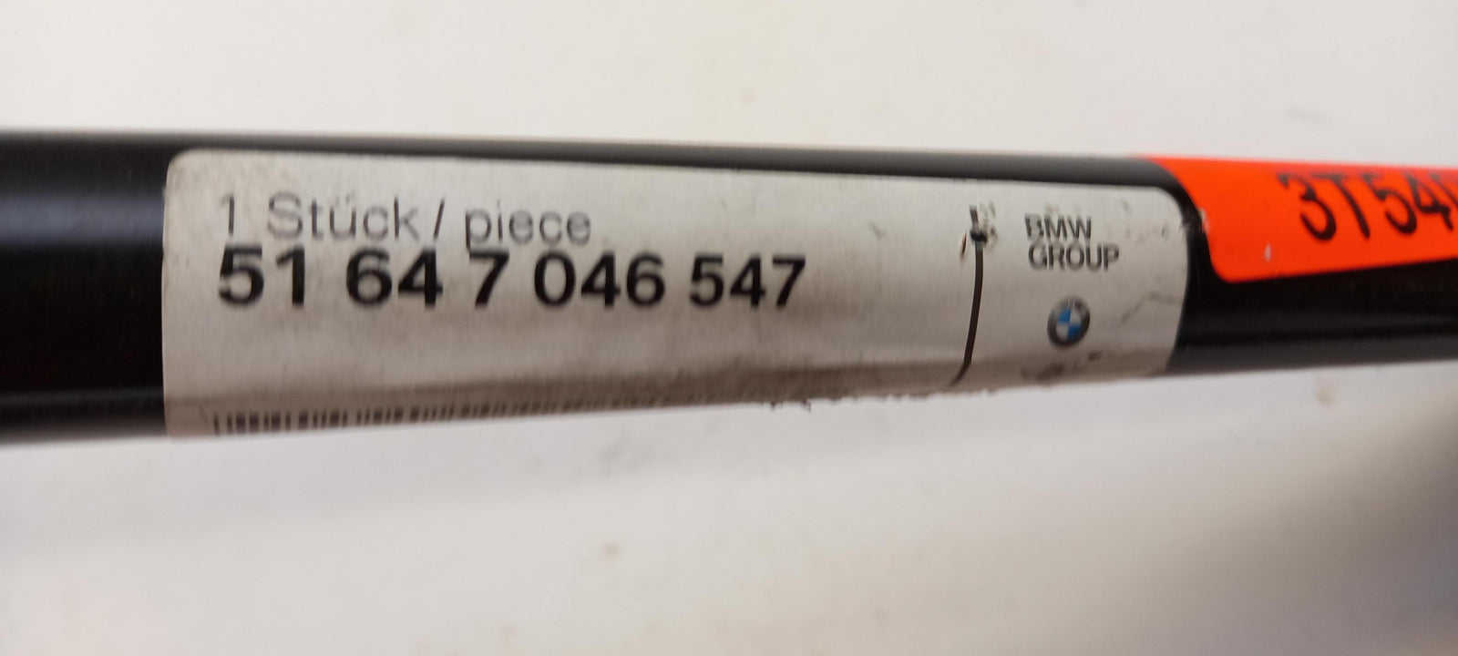 Original BMW 6' E63 E64 Frontplattenleiste Rahmenverstärkung 51647046547