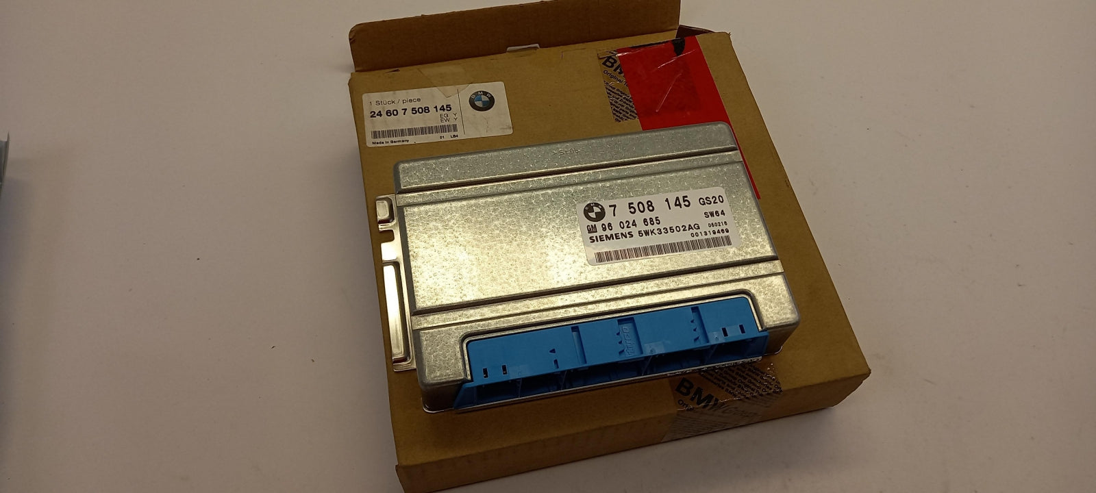 Original BMW E46 E39 E53 EGS GS20 Automatikgetriebe Steuergerät 24607508145