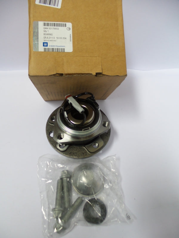 Original OPEL Astra-H Zafira-B Radnabe mit ABS und 5-Löcher vorne 93178652