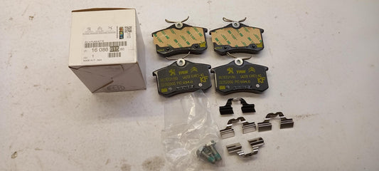 Original CITROEN C2 C3 I II PEUGEOT 208 I 2008 I Bremsbeläge Hinten 1608681580