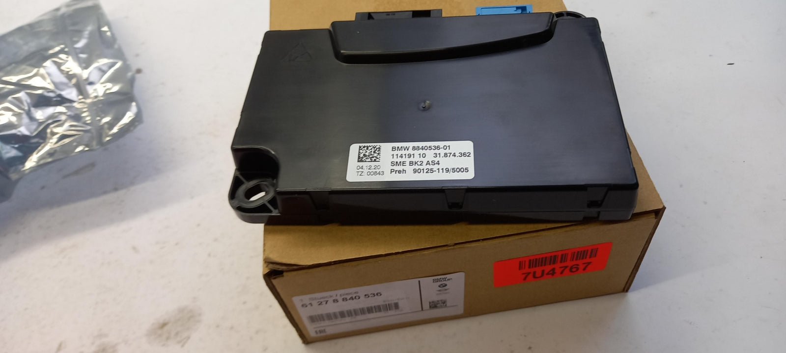 Original BMW X5 G05 Speicher Management Elektronik Steuergerät 61278840536