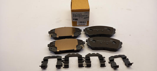 Original HYUNDAI Kona 18-23 KIA Niro 18-23 Bremsbeläge Satz Vorne 58101K4A10
