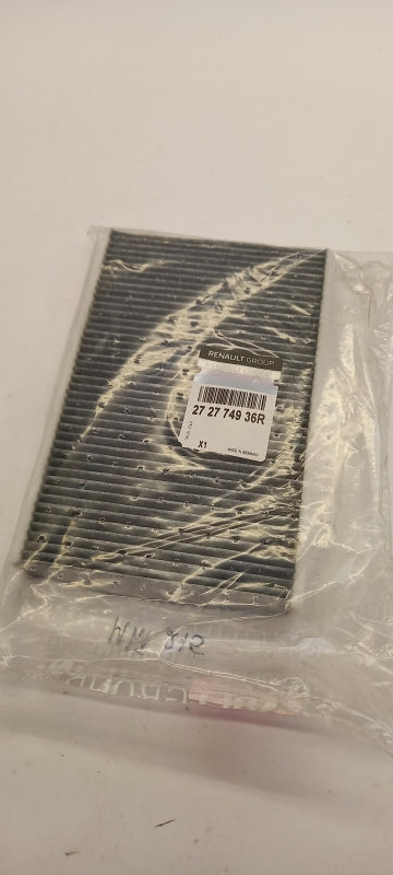 Original RENAULT Megane III Sedan Fluence Innenraumfilter 272774936R