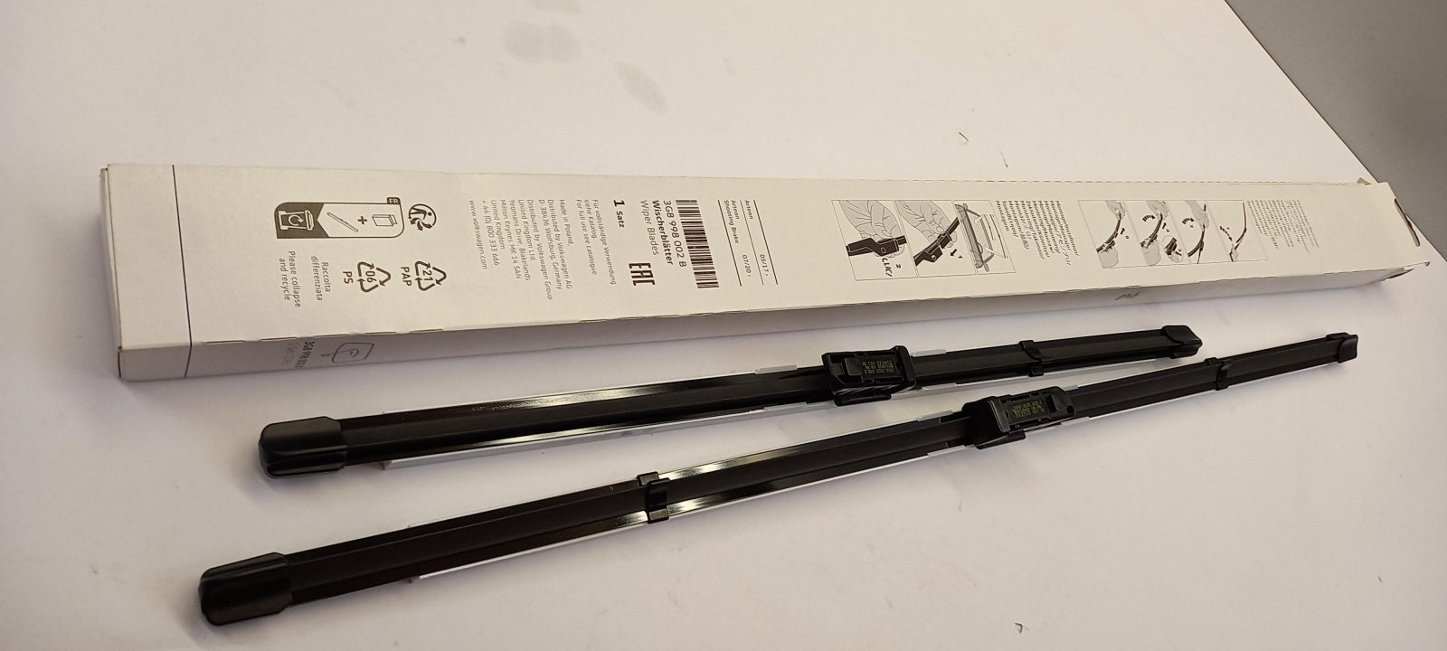 Original VW Arteon Wischerblättersatz (2st) Vorne 3G8998002B