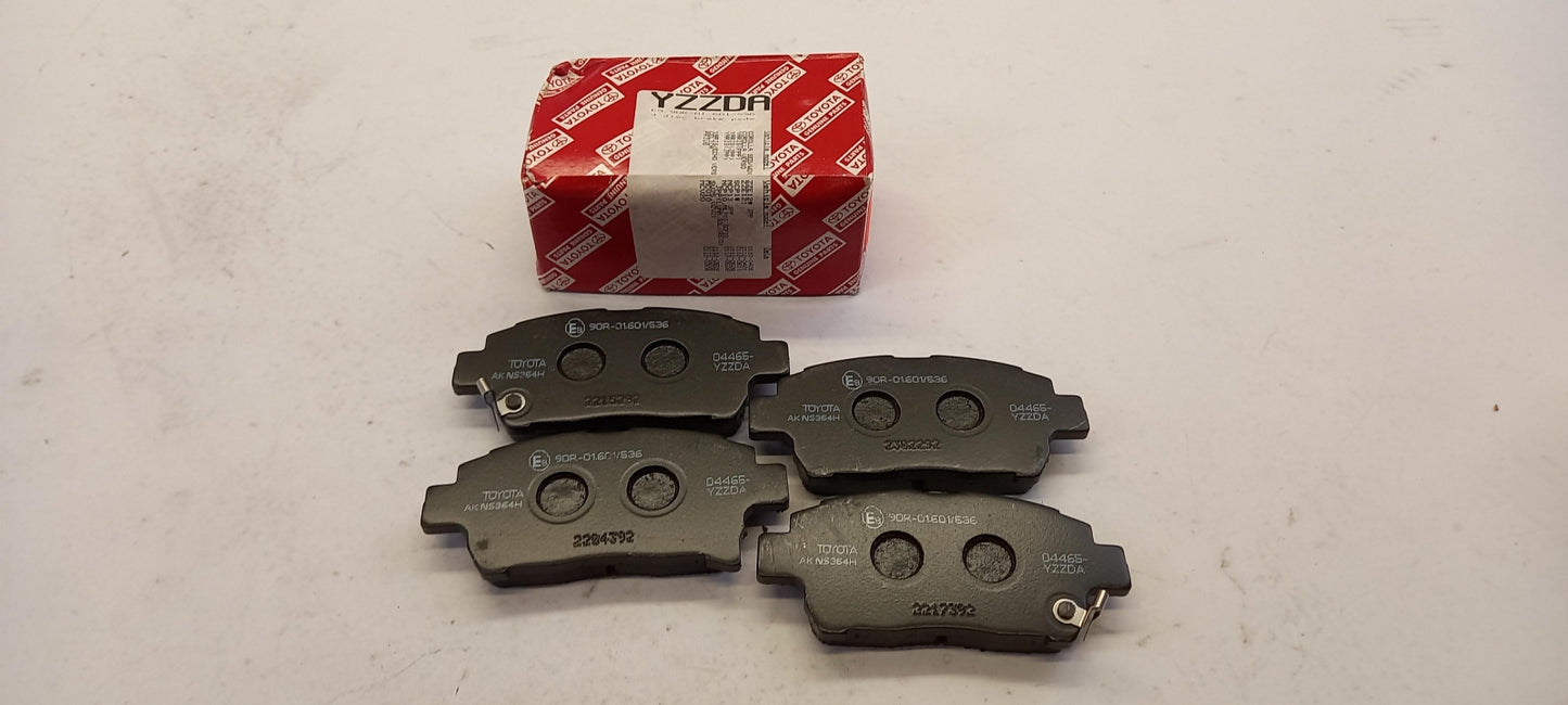Original TOYOTA Hilux Landcruiser Bremsbeläge Vorne 04465YZZDA
