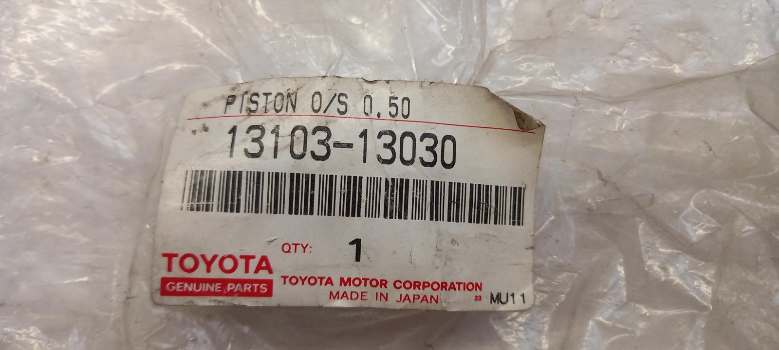 Original TOYOTA Carina Corolla Corona Deliboy Townace Kolben 1310313030
