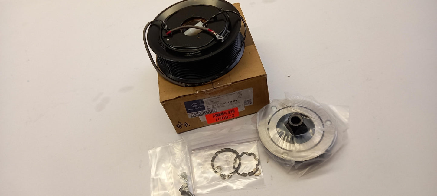 Original MERCEDES-BENZ Actros Atego OM502LA Klimakompressor Freilauf A5412301028