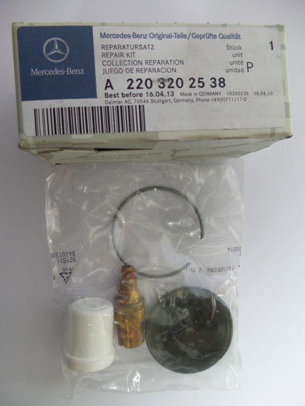 Original MERCEDES-BENZ W220 Reparatursatz Federbein vorne A2203202538