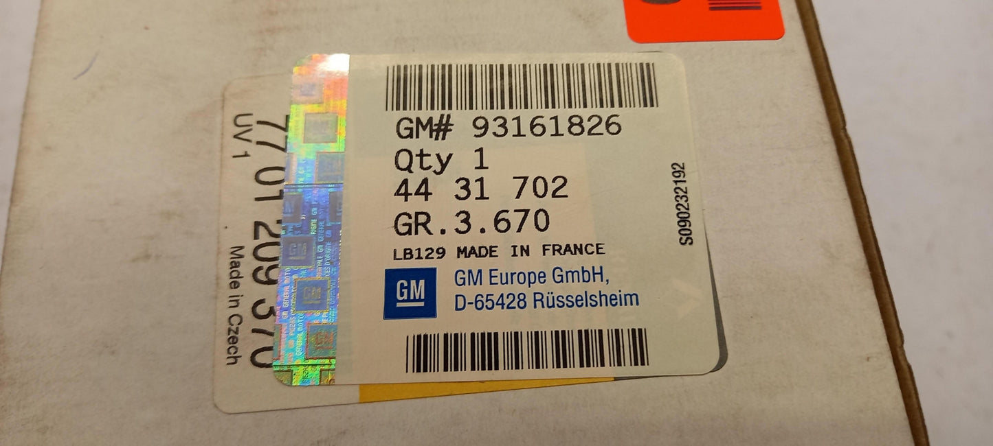 Original OPEL Vivaro-A Movano-A 2.5 CDTi AGR-Ventil 93161826