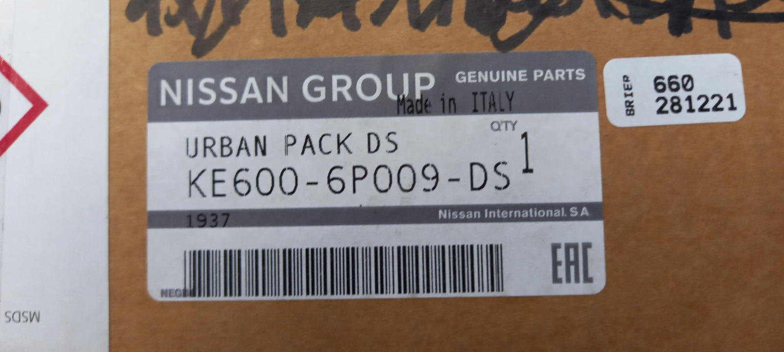 Original OE NISSAN Styling Kit KE6006P009DS