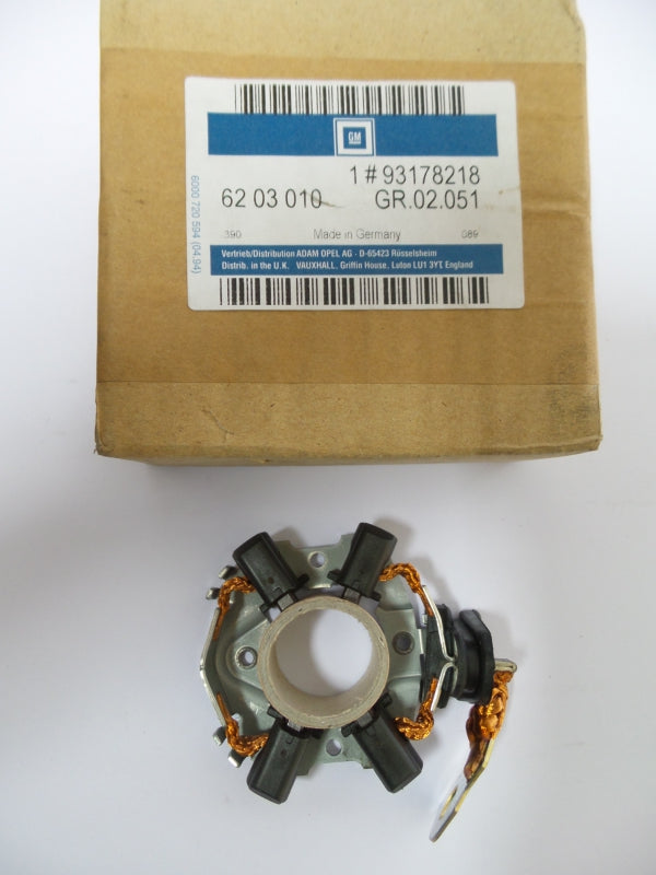 Original OPEL Astra-G H Zafira-A B Corsa-C D Anlasser Bürsten Satz 93178218
