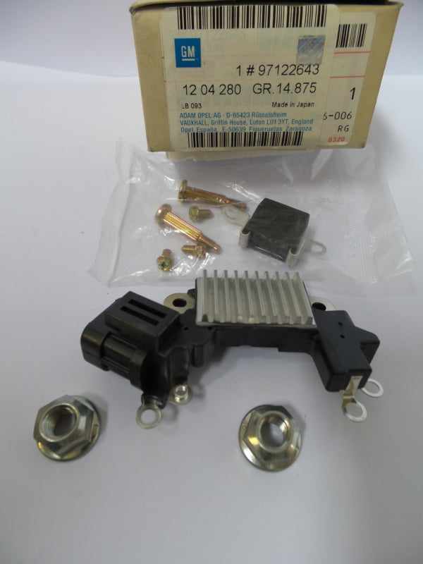 Original OPEL Vectra-B Astra-F Corsa-B Tigra-A Generatorregler 97122643