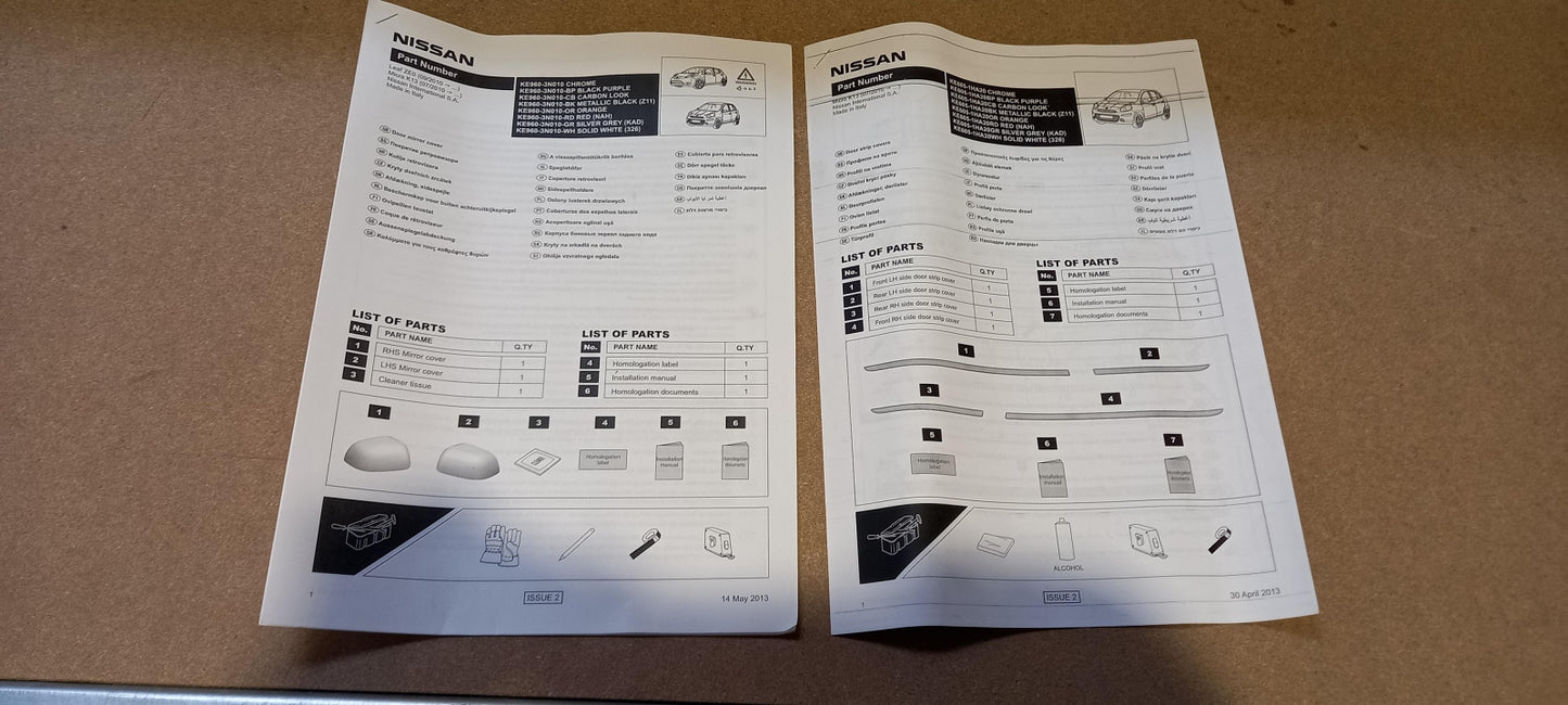 Original OE NISSAN KE6001H005WH