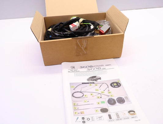 Original PEUGEOT 3008 (2009-2017) Anhängerkupplung Elektrosatz 1607152880